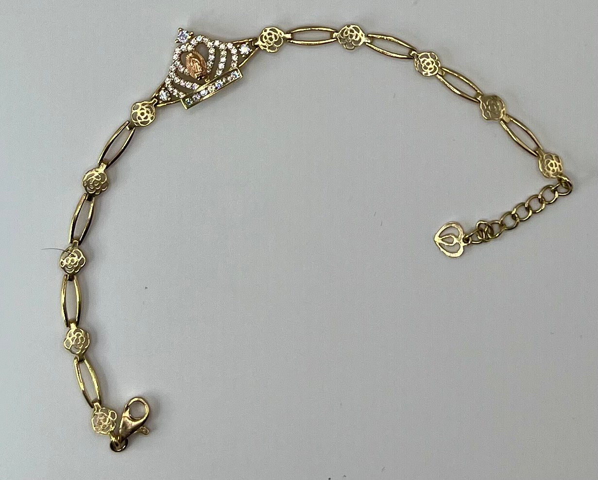 FANCY VIRGIN MARY BRACELET