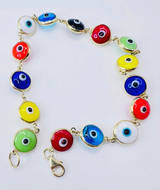 MULTI-COLOR EYE BRACELET