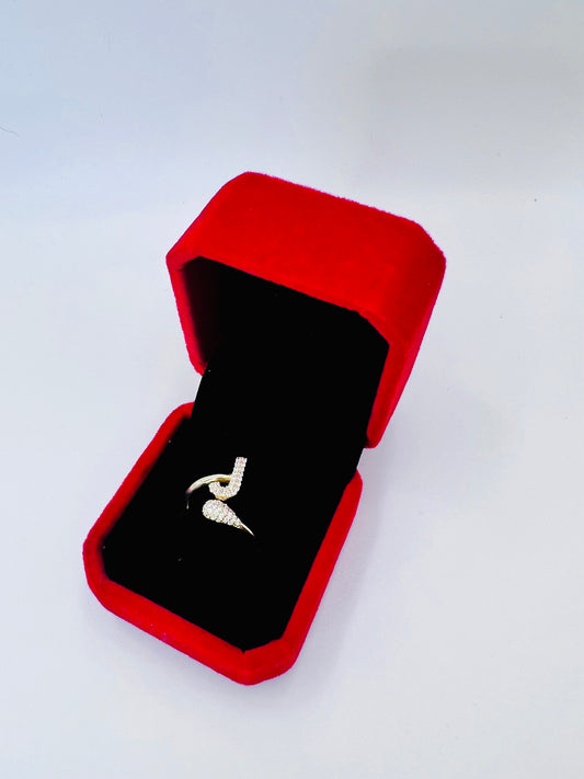 LETTER J UNIVERSAL SIZE RING